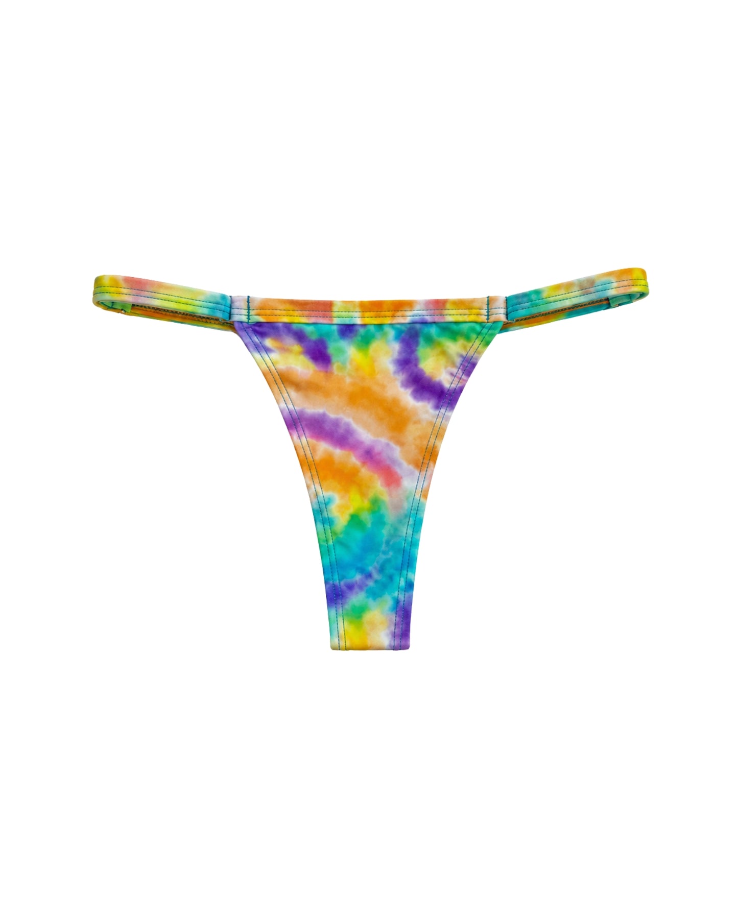 TANGA REGULABLE TYE DYE VERDE
