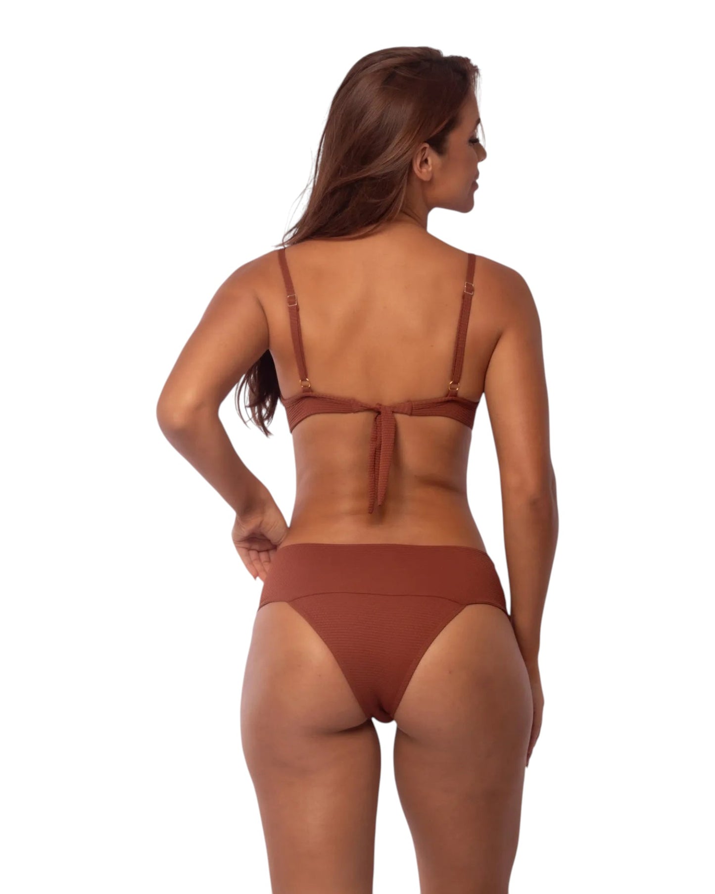 BROWN HONEYCOMB GIRDLE