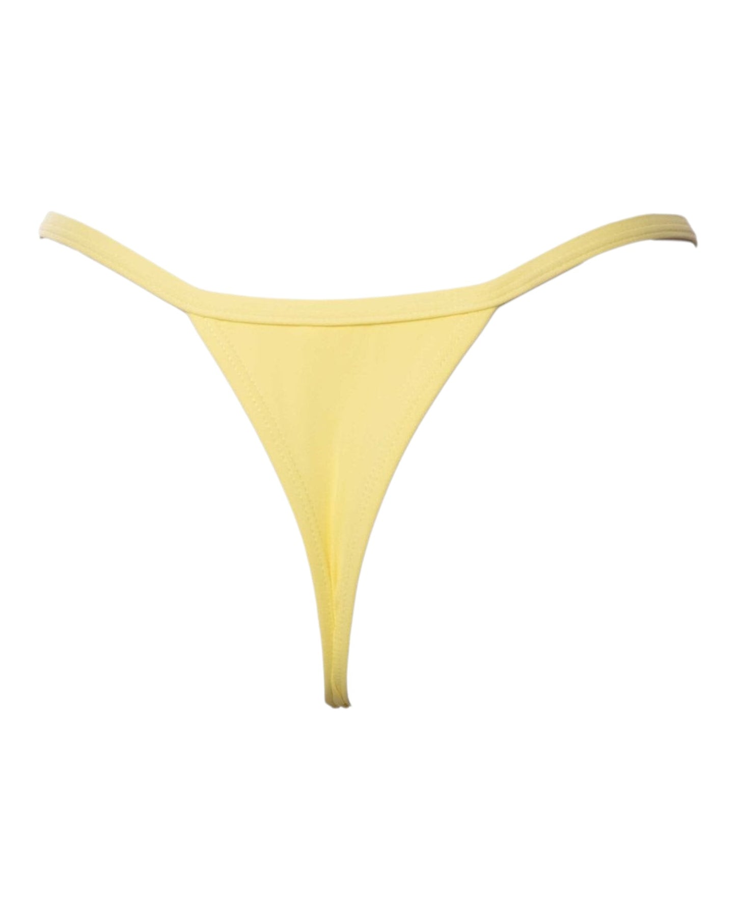 PASTEL YELLOW MINI REG THONG