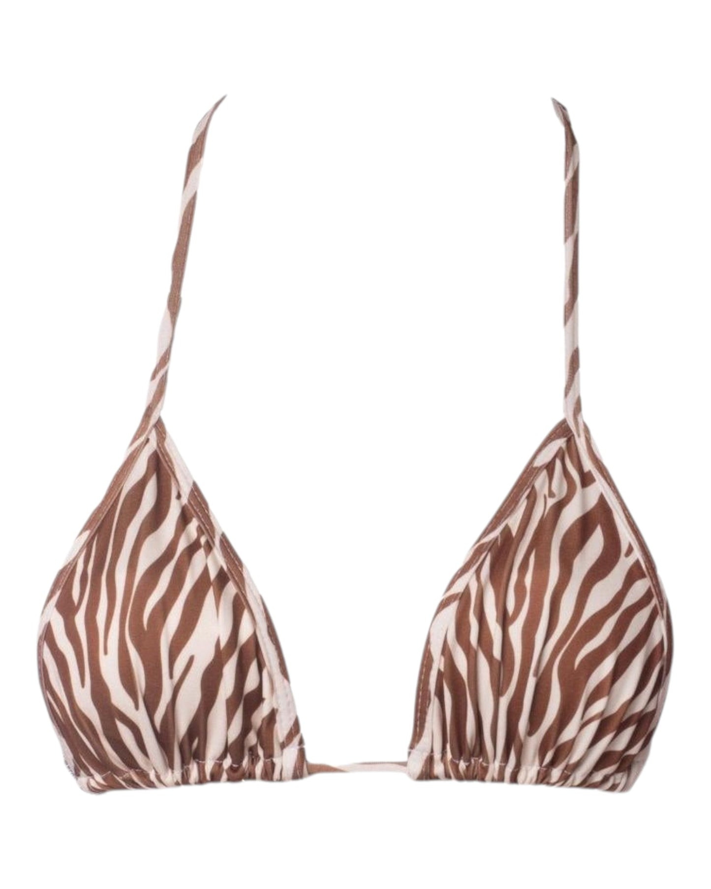 BROWN ZEBRA TOP