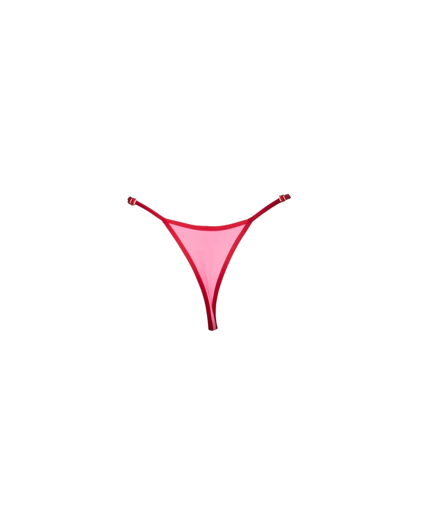 TANGA MINI REG ROSA Y ROJO