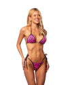TANGA RIPPLE LEOPARDO FUCSIA