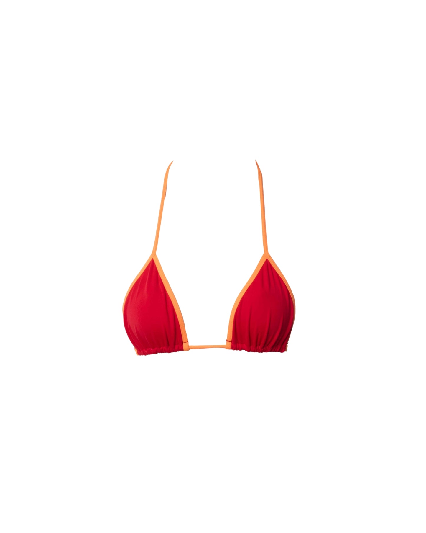TOP ROJO BIES NARANJA