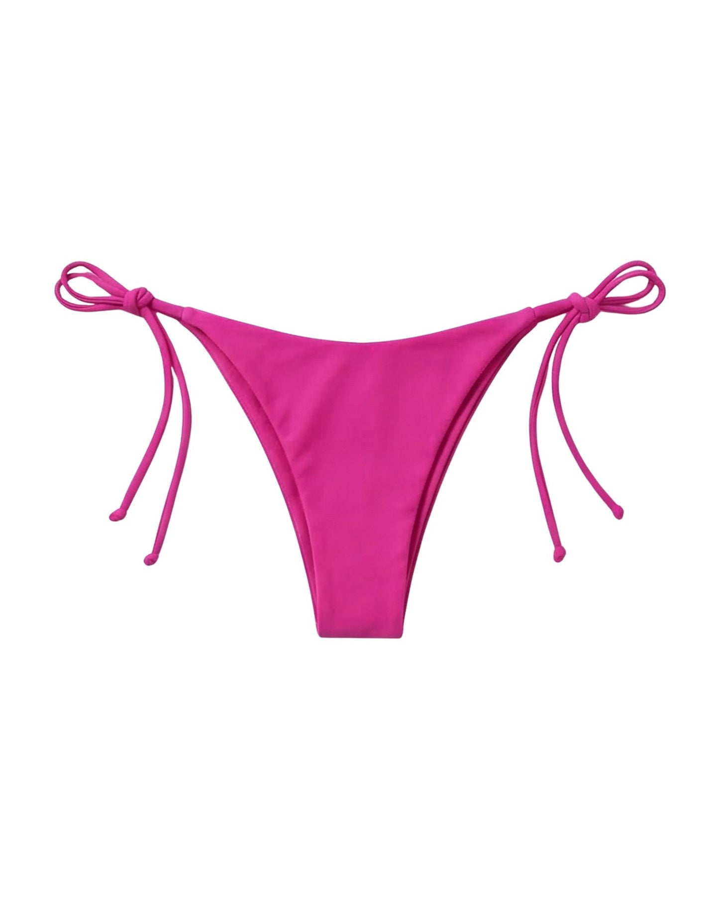 FUCHSIA TIE-SIDE BIKINI BOTTOM
