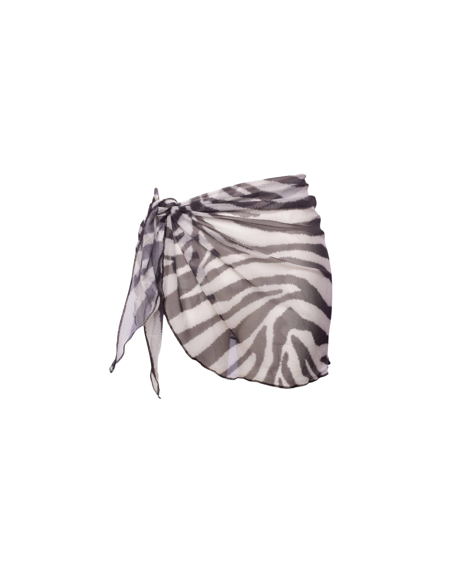 ZEBRA TULLE SKIRT