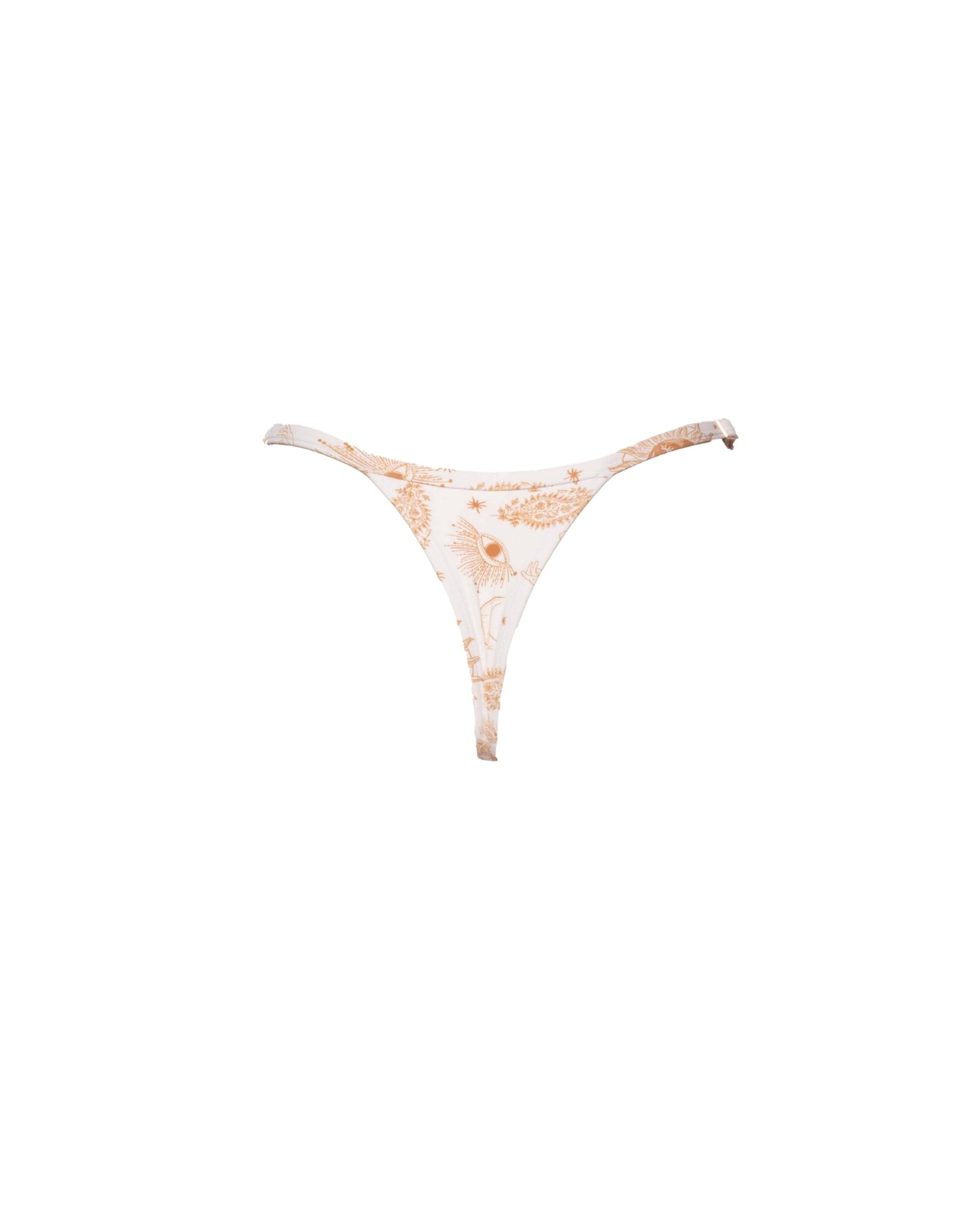 TANGA REGULABLE SOL MISTICO DORADO