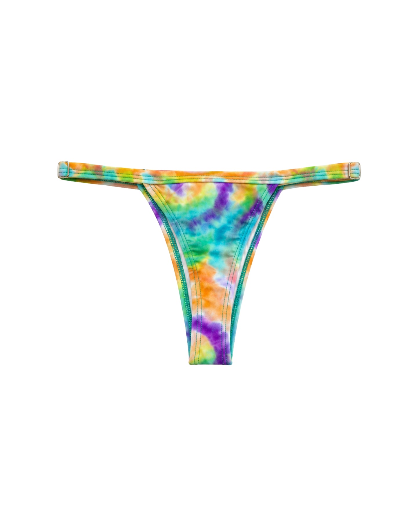 TANGA REGULABLE TYE DYE VERDE