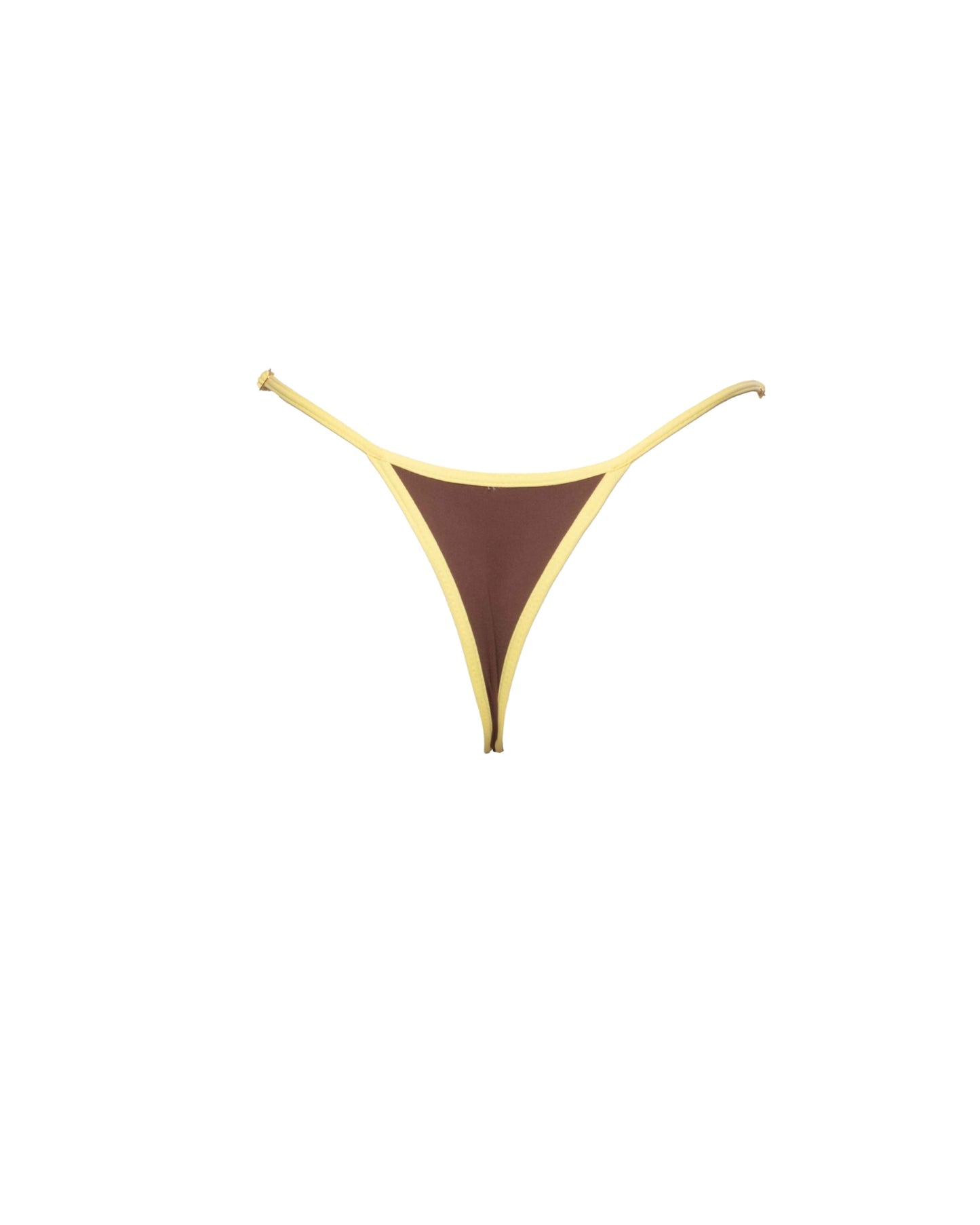 TANGA REGULABLE MARRON BIES AMARILLO