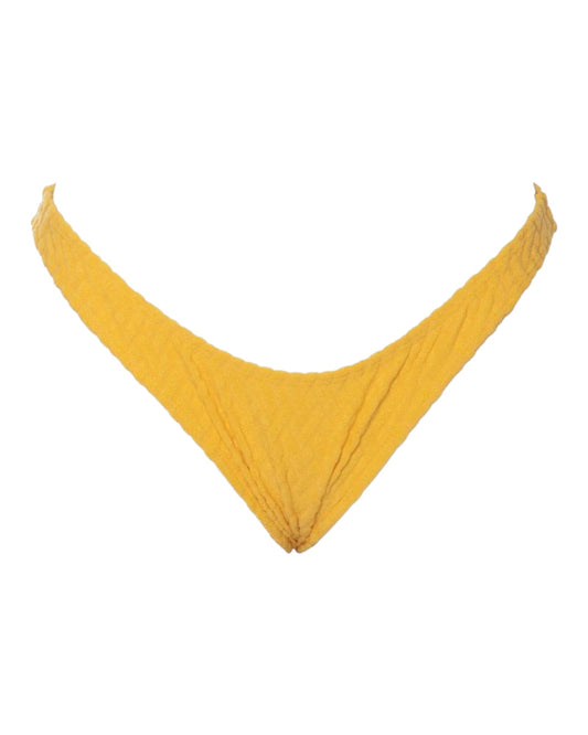 YELLOW DELTA WING TOWEL