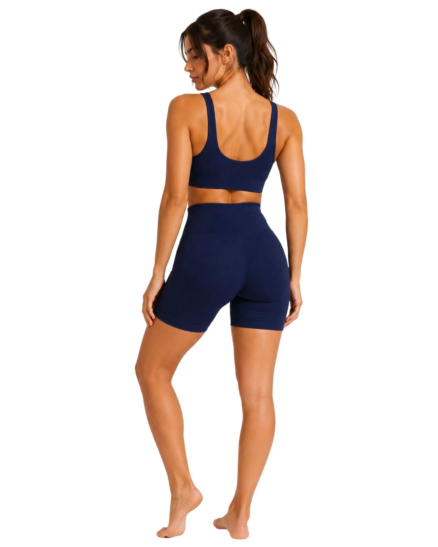 SHORT DEPORTIVO AZUL OSCURO