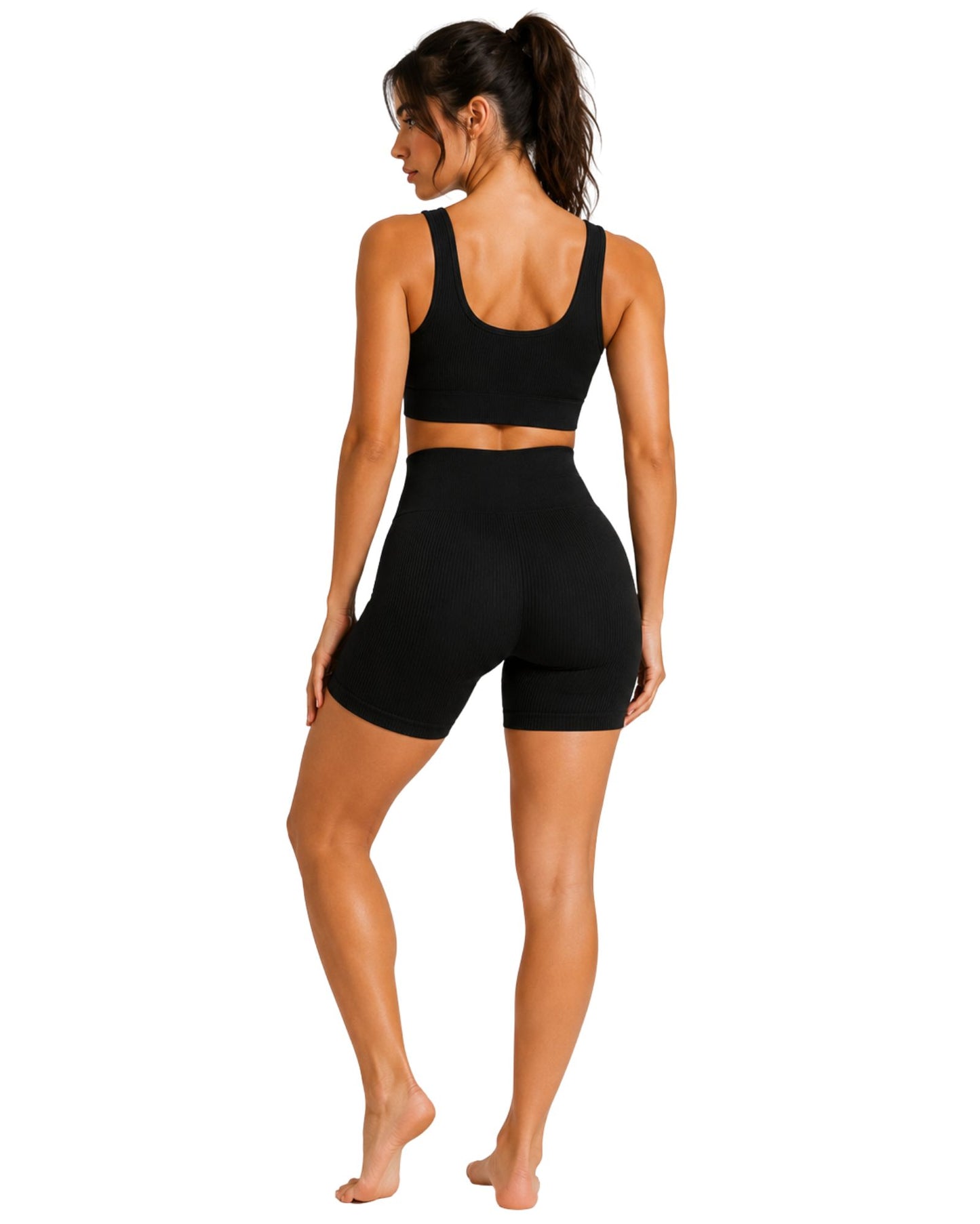 SHORT DEPORTIVO NEGRO