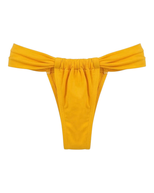 EGG YELLOW STRING BIKINI BOTTOM %