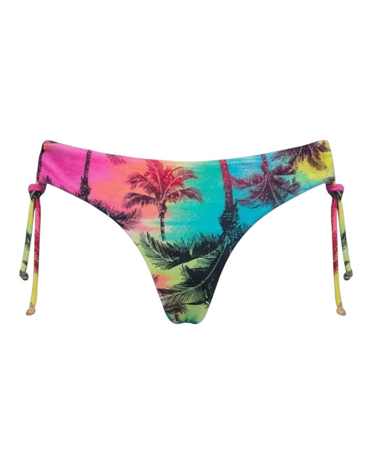 PALM TIE BIKINI BOTTOM %