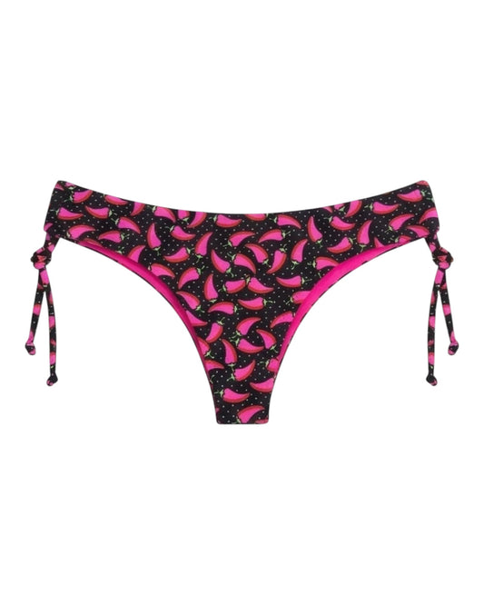 CHILLI TIE-SIDE THONG %