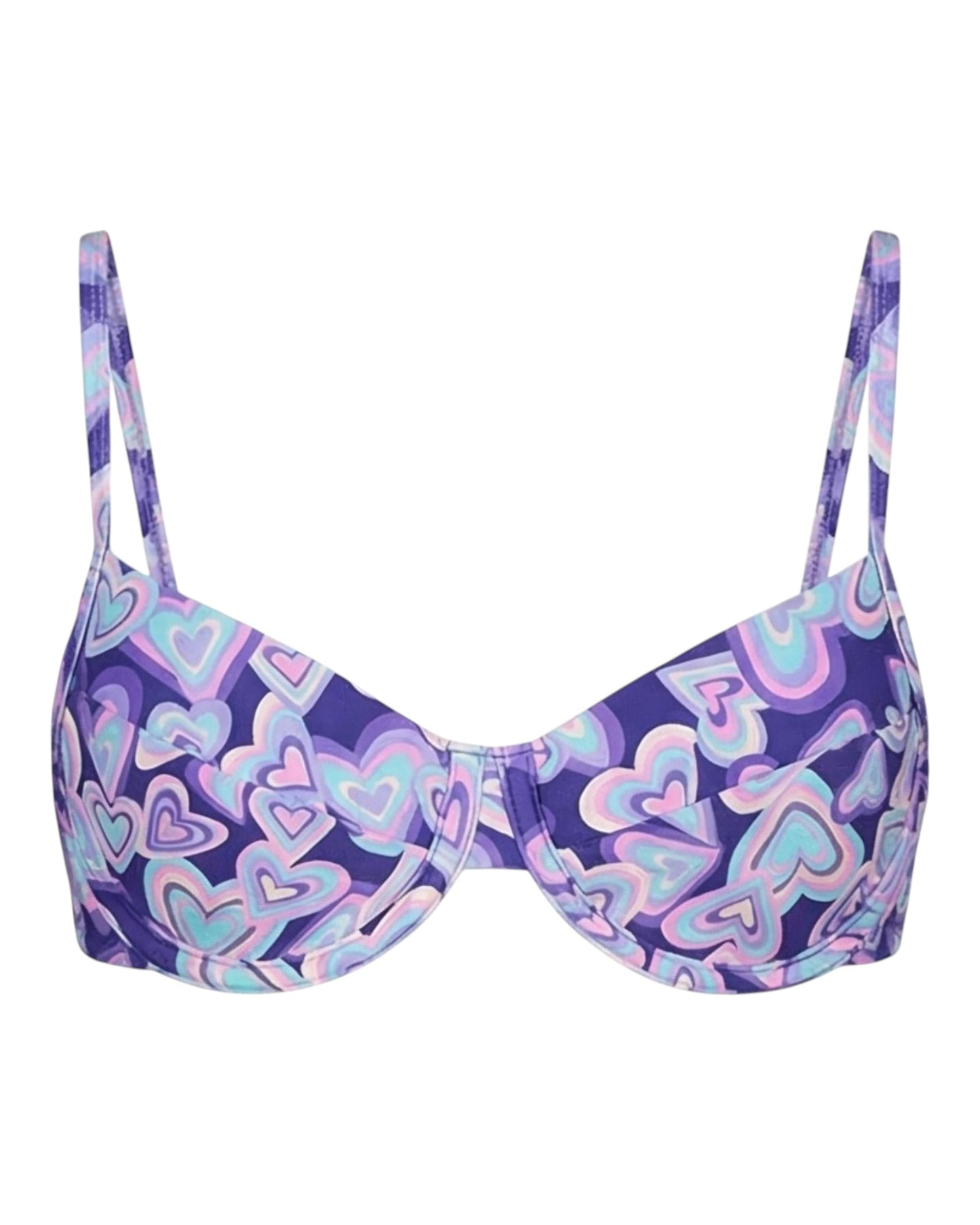 TOP ARO CORAZON VIOLETA %