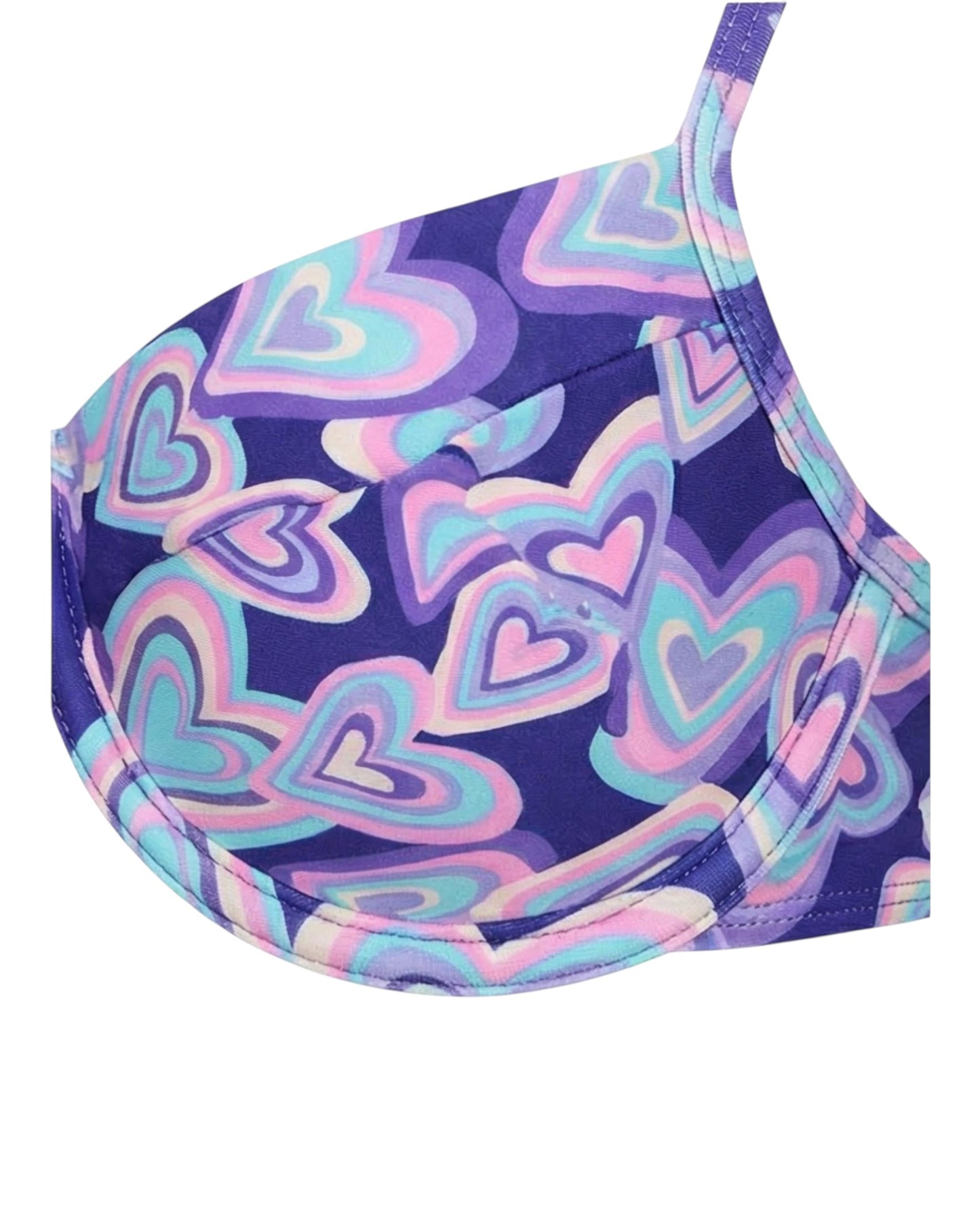 TOP ARO CORAZON VIOLETA %