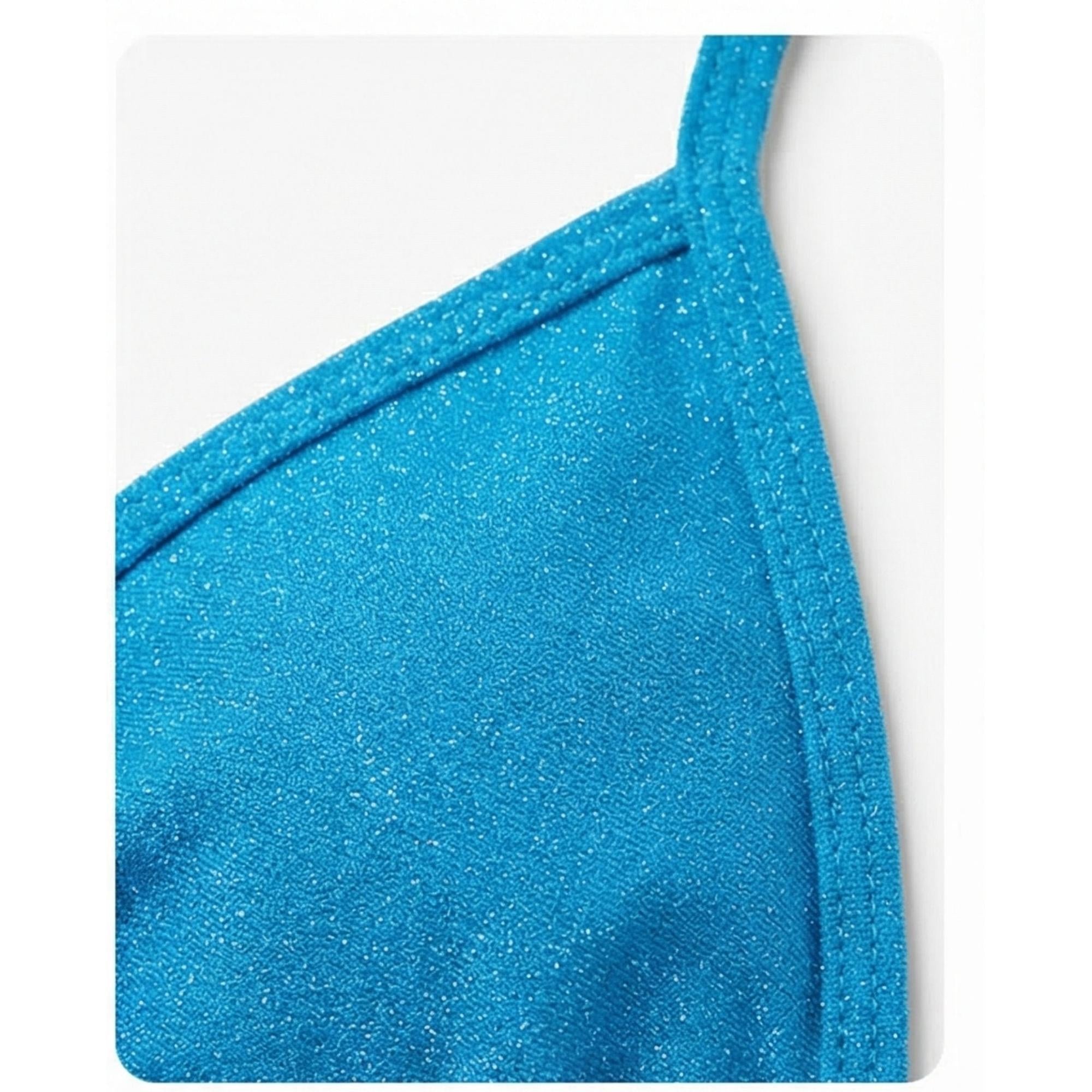 TOP LUREX TURQUOISE %