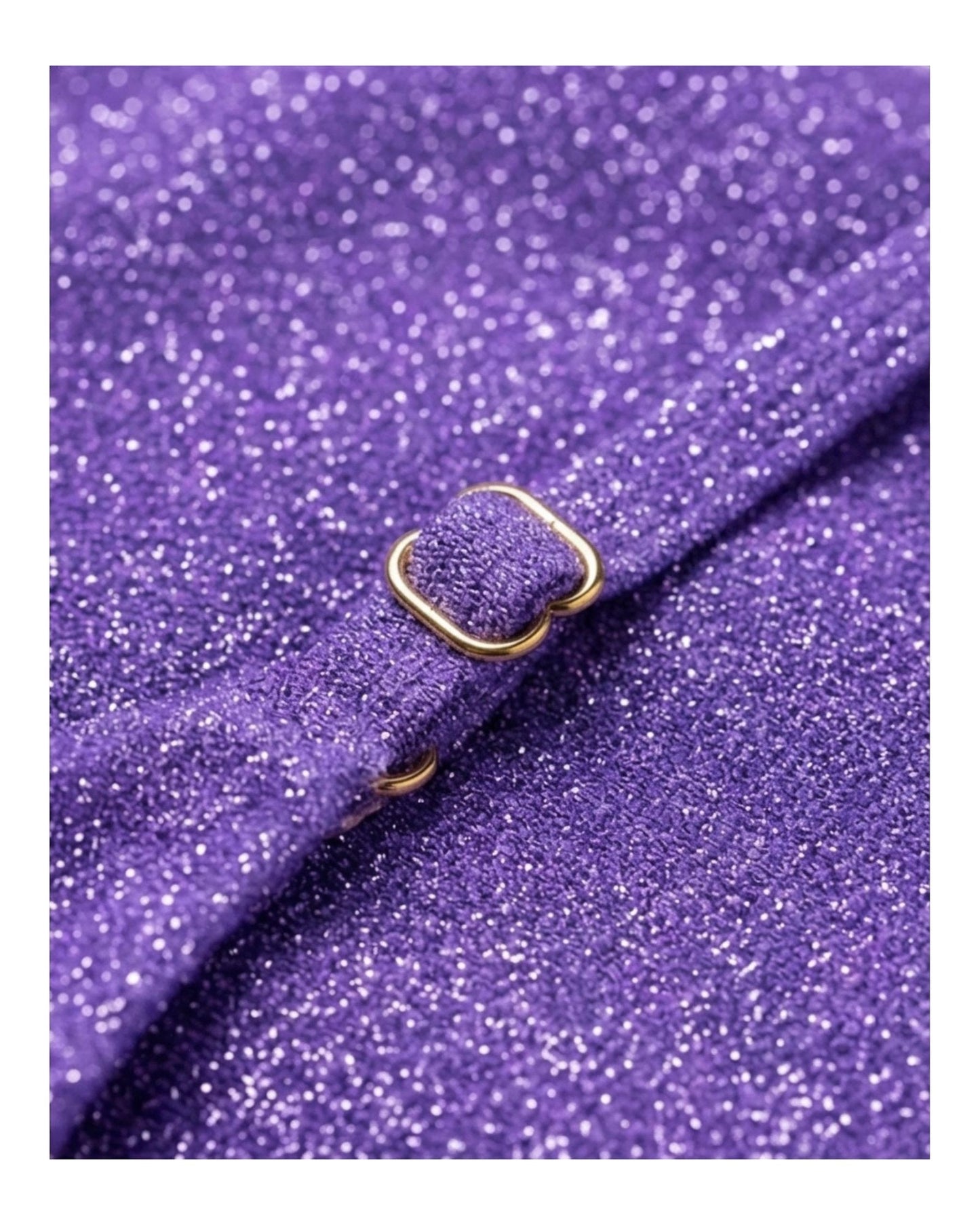 MINI THONG REGULAR LUREX LILAC %