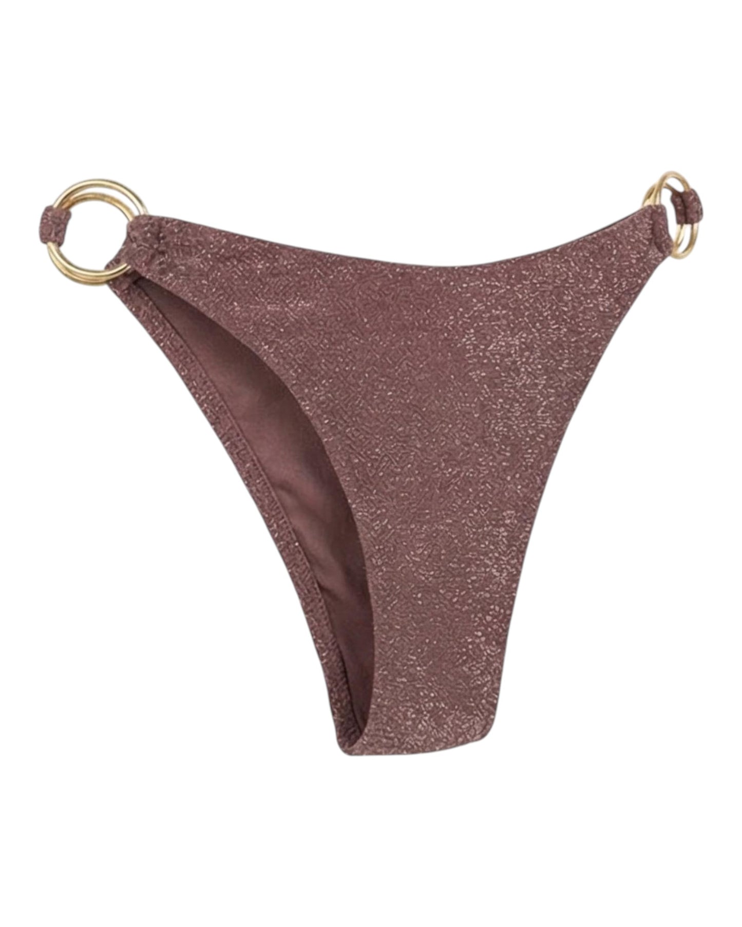 BRASILEÑA ARGOLLA LUREX MARRON %