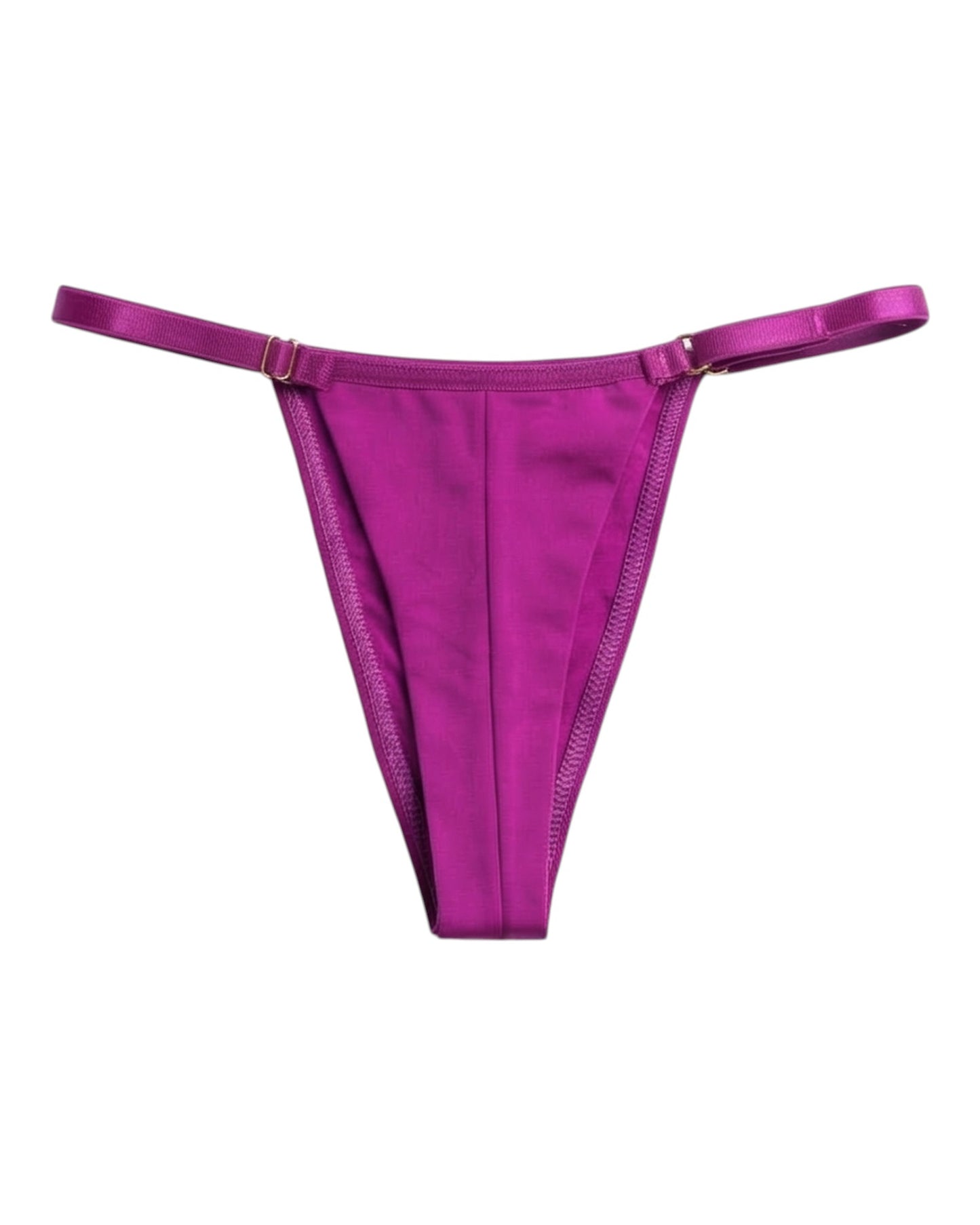 GABRIELA MAGENTA AND WHITE REG THONG