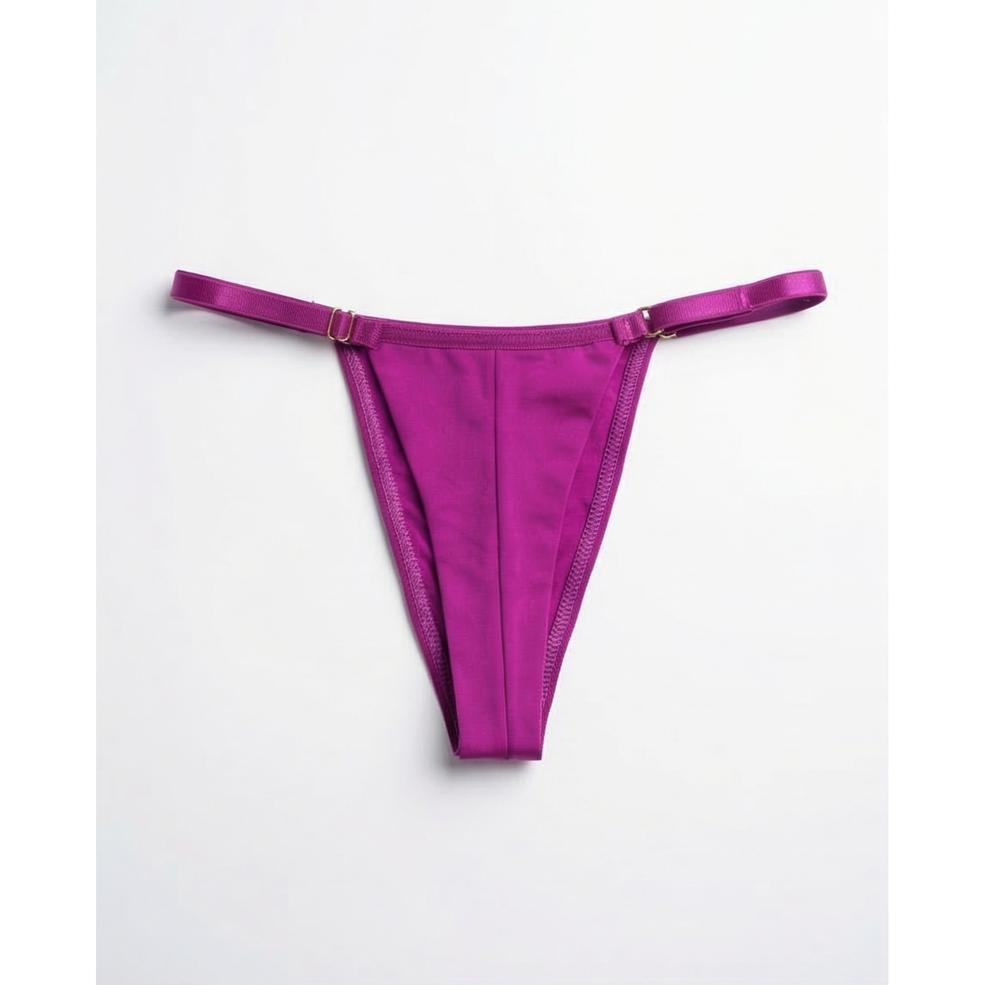 GABRIELA MAGENTA AND WHITE REG THONG