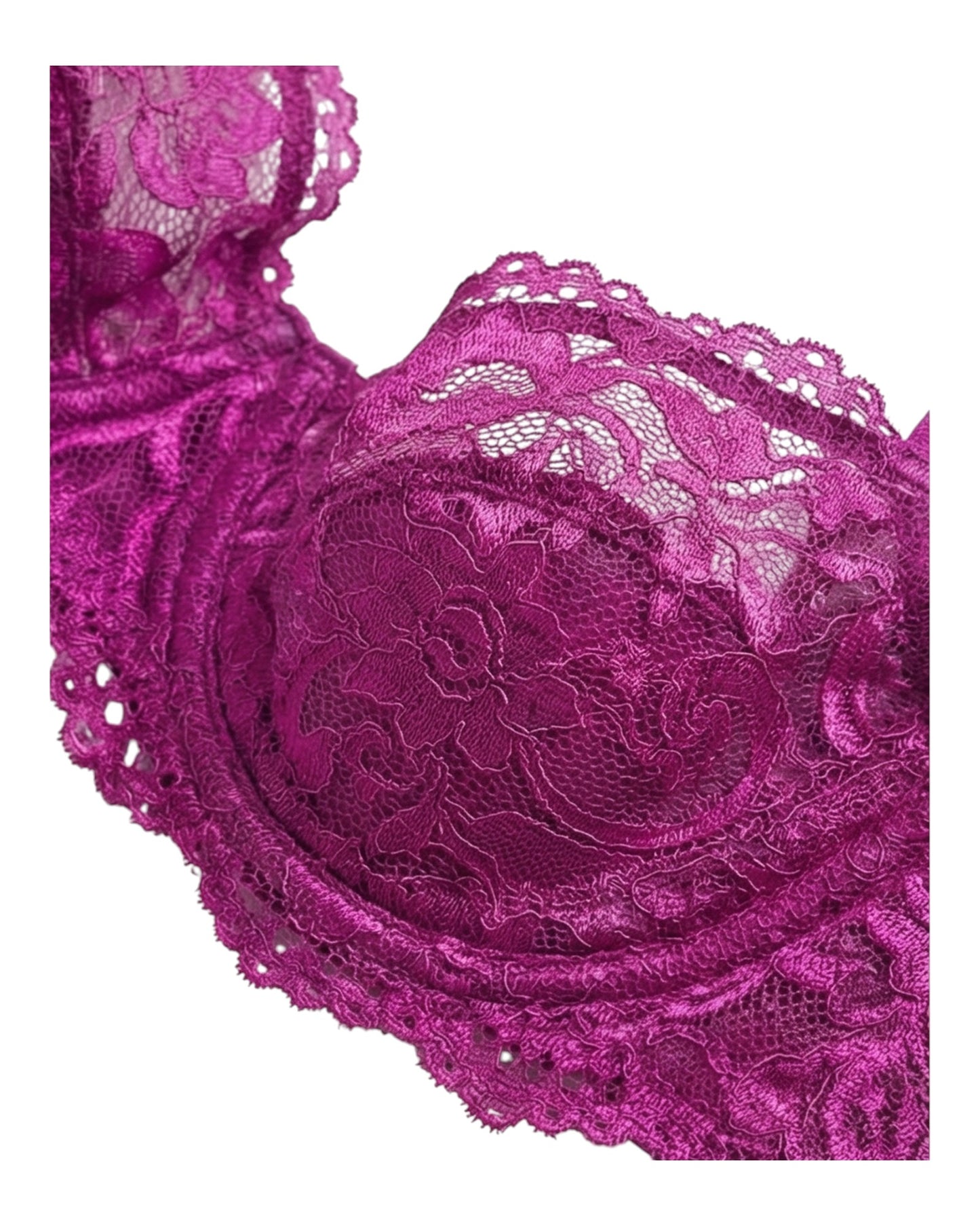 TOP ARO LENCERIA MAGENTA