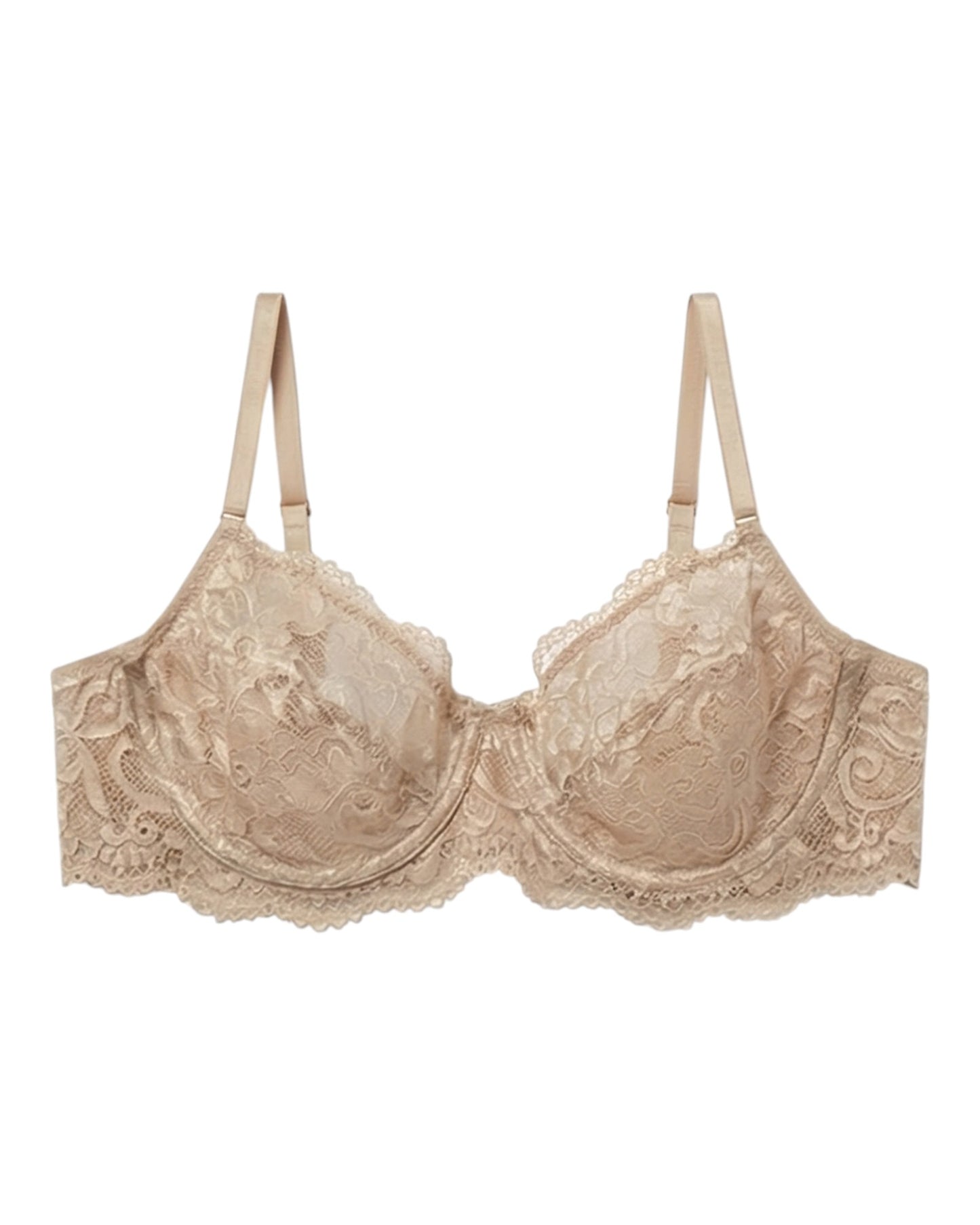 TOP ARO LENCERIA BEIGE