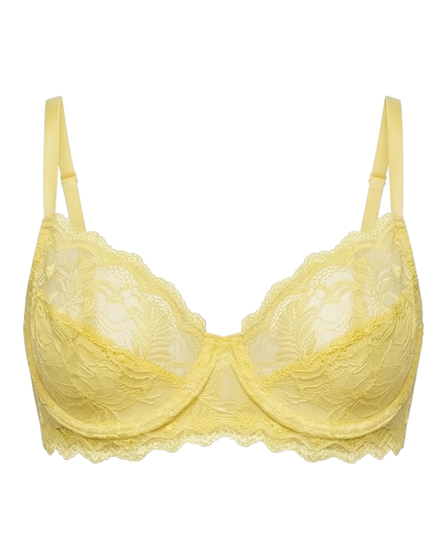 TOP ARO LENCERIA AMARILLO