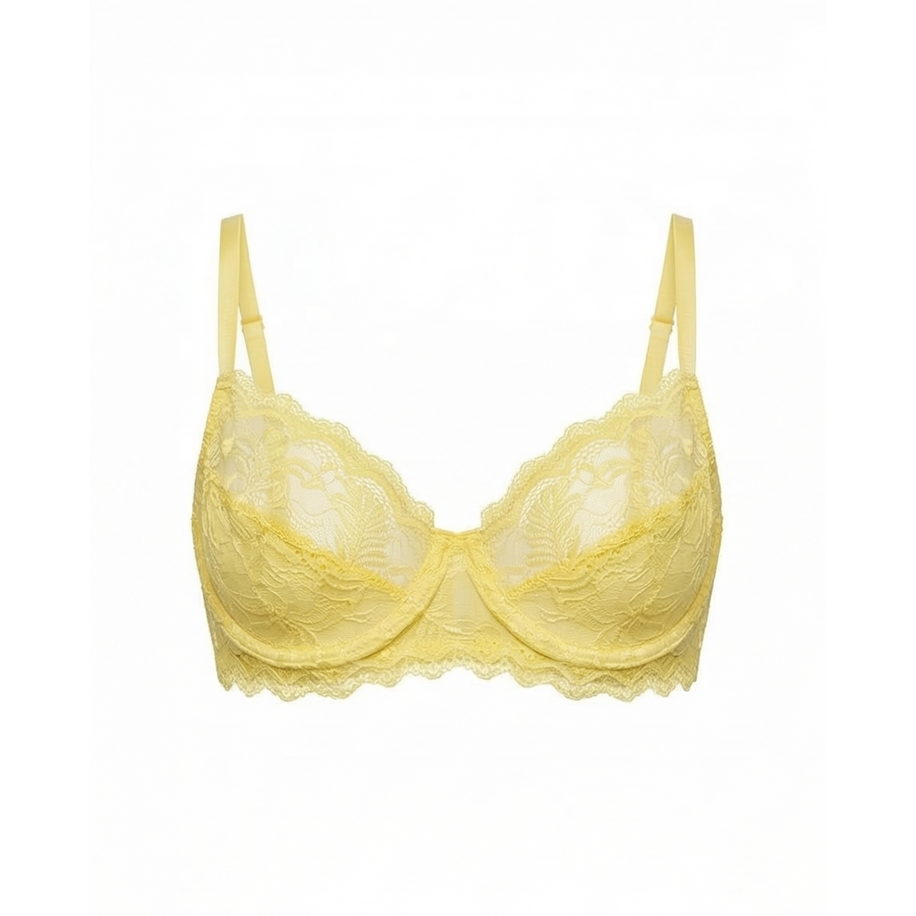 YELLOW LINGERIE TOP