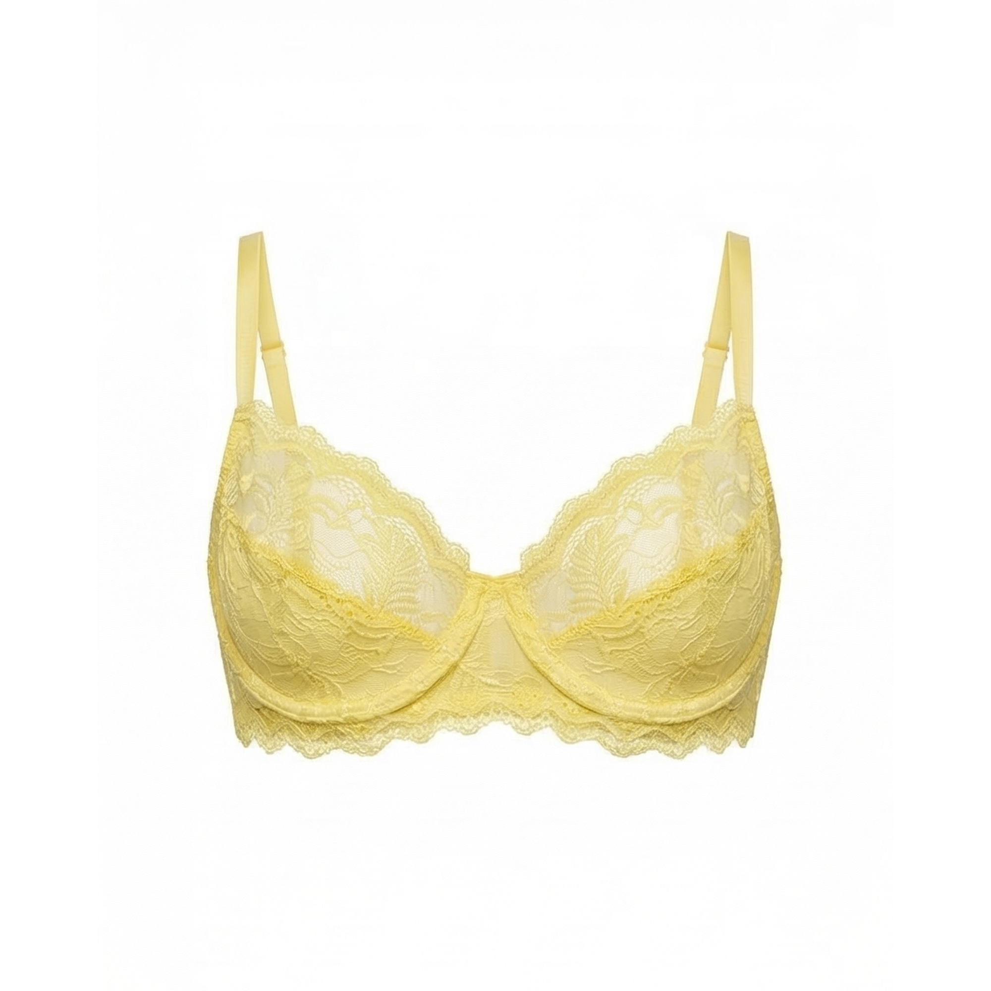 YELLOW LINGERIE TOP