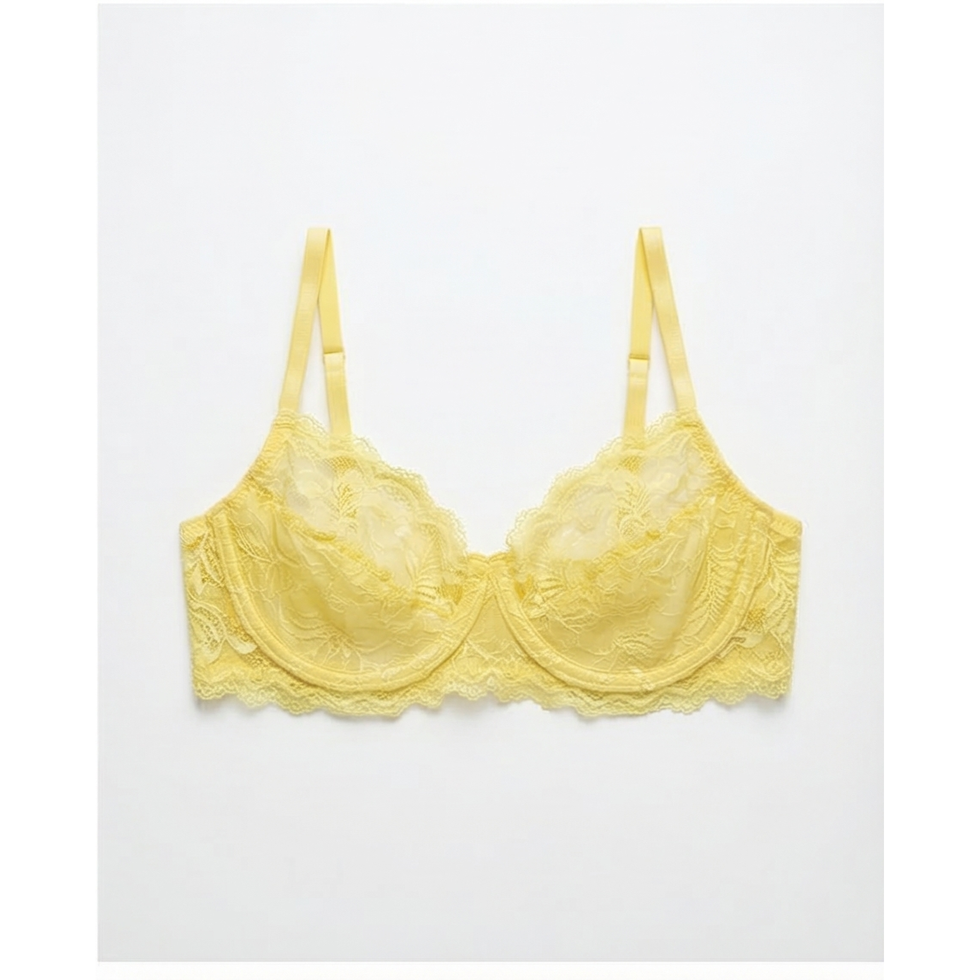 YELLOW LINGERIE TOP