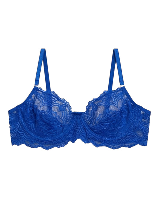 TOP ARO LENCERIA AZUL