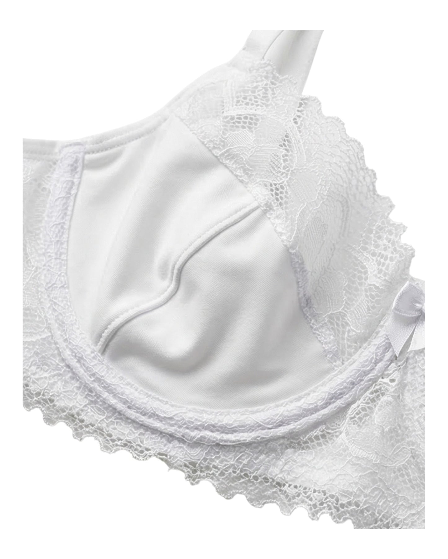 TOP ARO LENCERIA BLANCO
