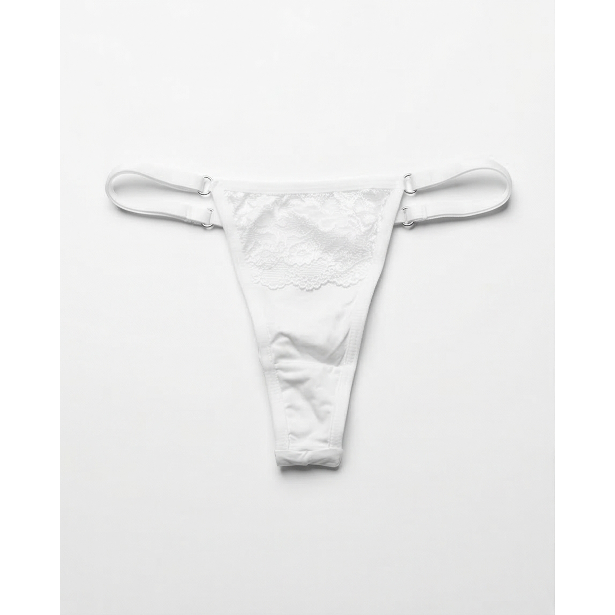 GABRIELA WHITE REG THONG