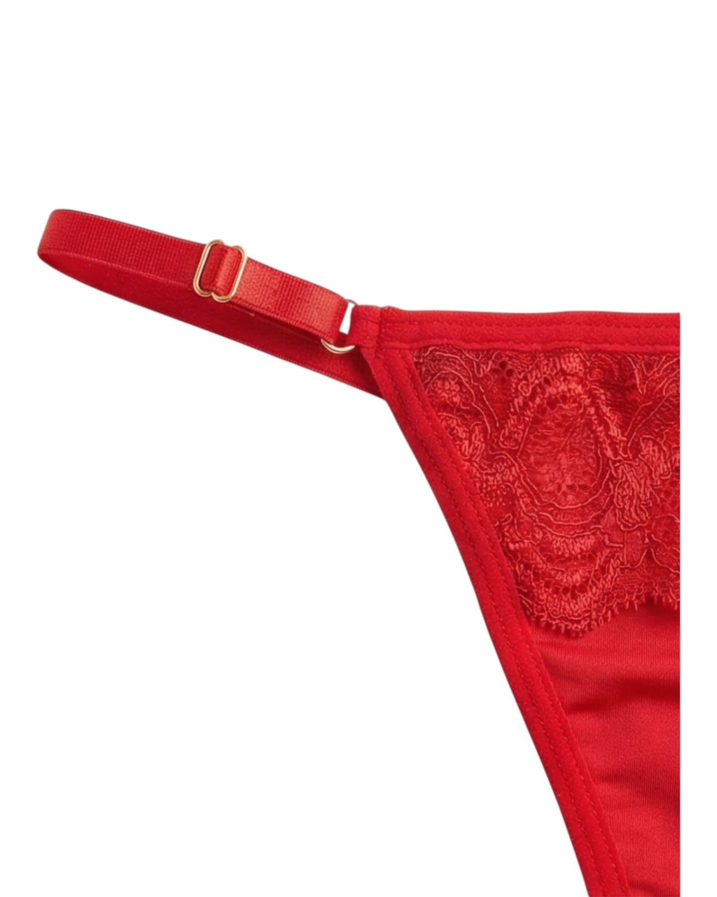GABRIELA RED REGULAR THONG