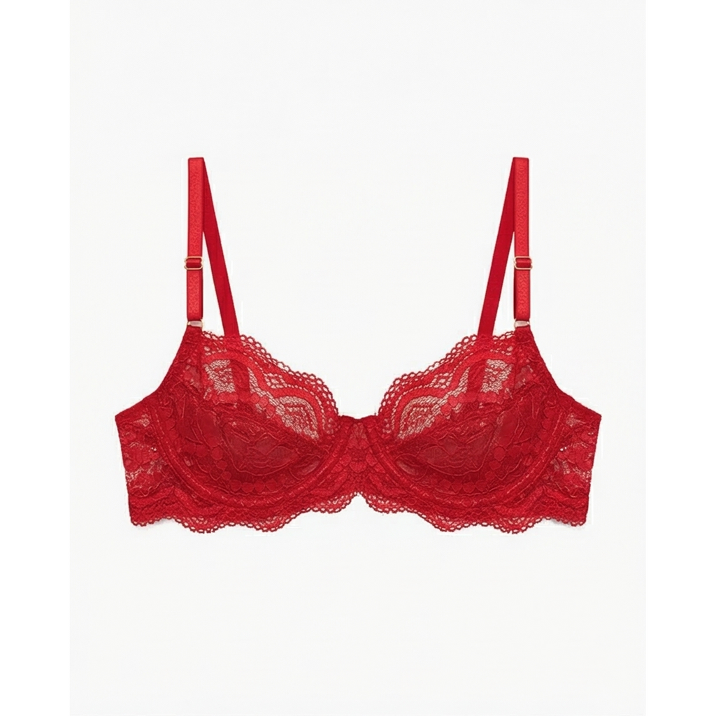RED LINGERIE TOP