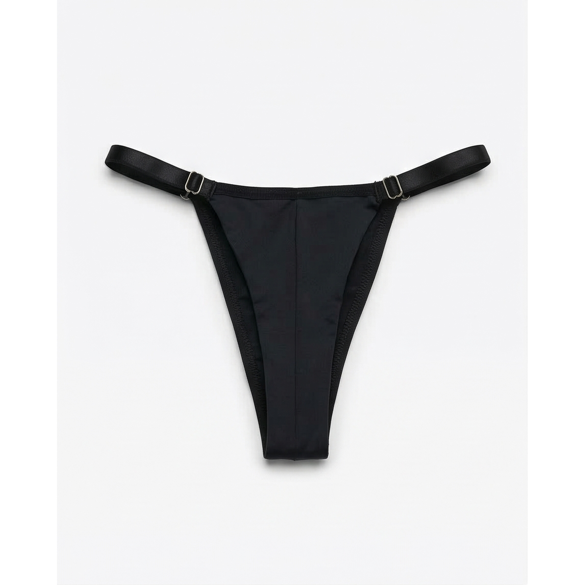 GABRIELA BLACK REGULAR THONG