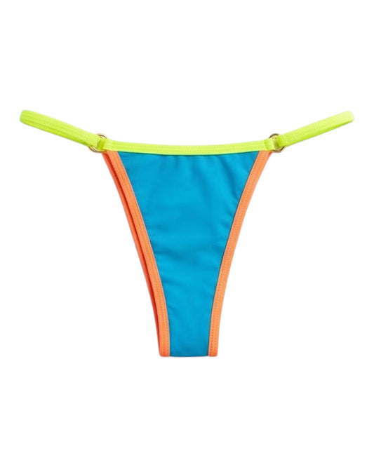 TURQUOISE MINI REG THONG AN