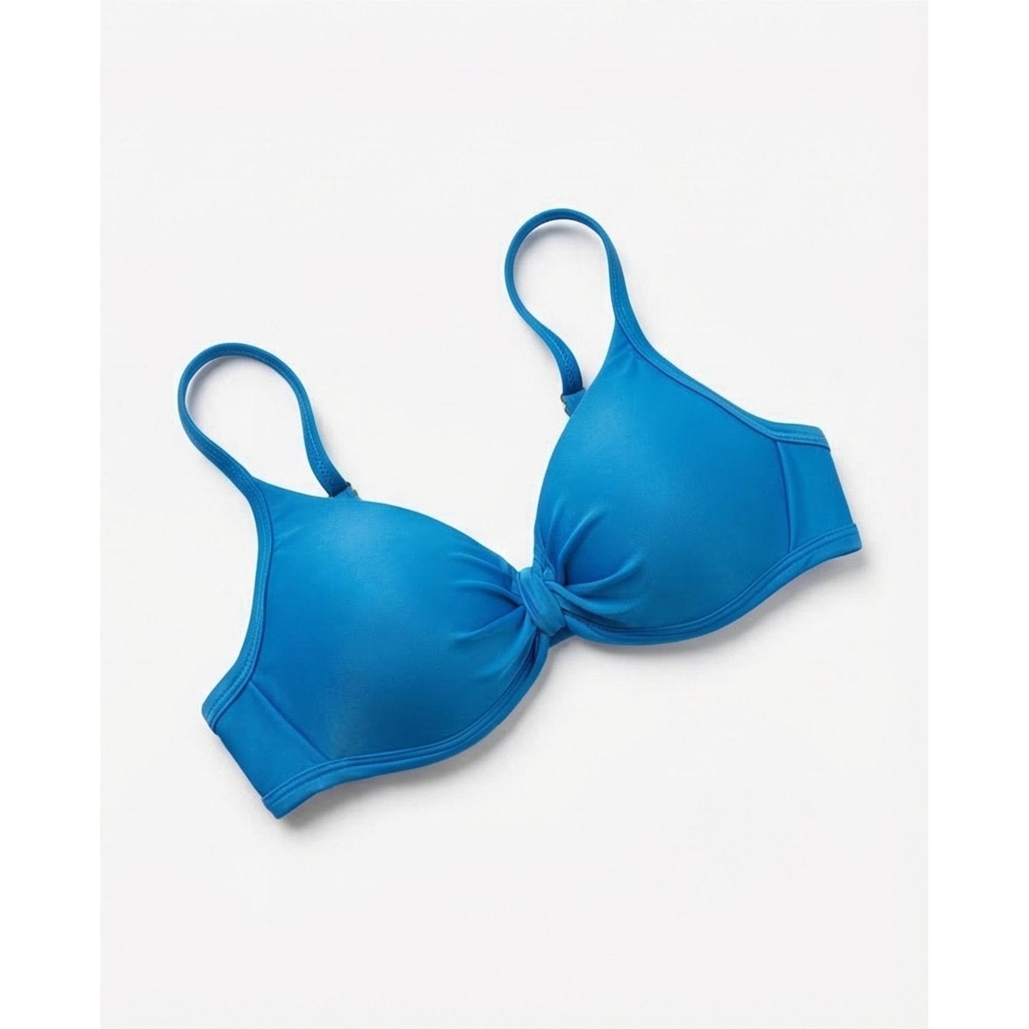 NAVY BLUE BOW FIXED TOP %