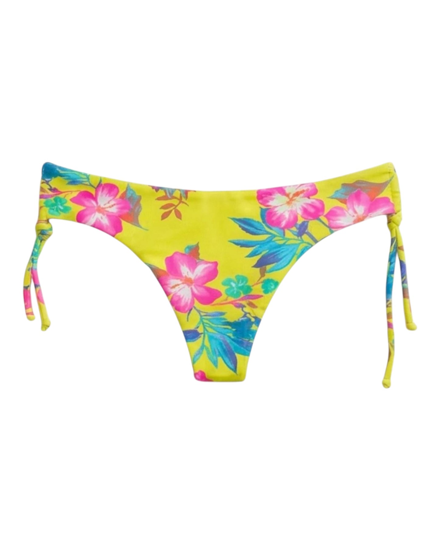 TANGA LAZO AMARILLO FLORAL %