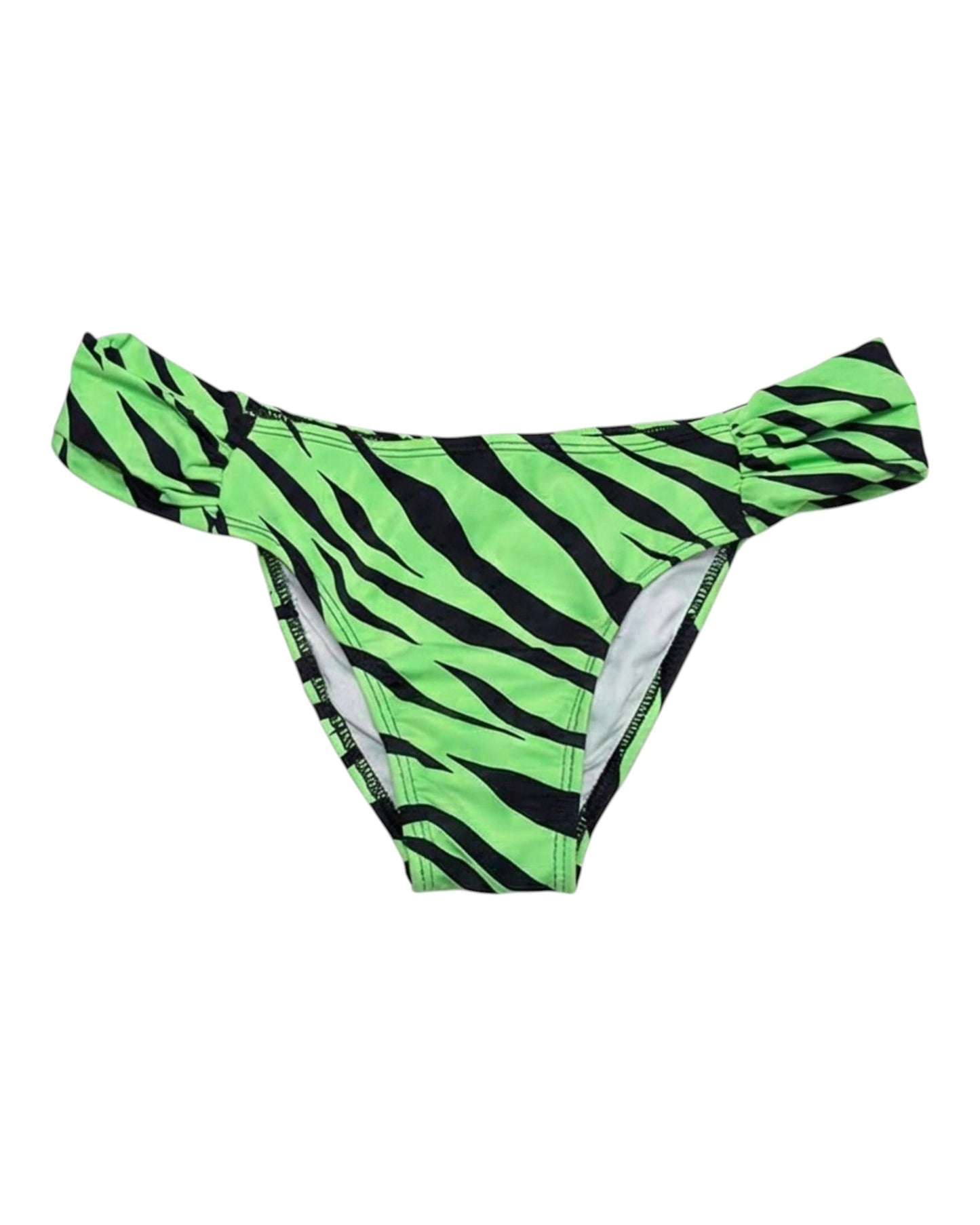 FLUORESCENT GREEN ZEBRA BUTTERFLY