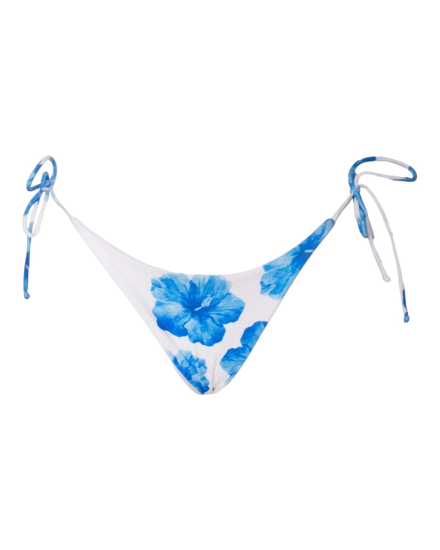HIBISCUS TIE SIDE THONG