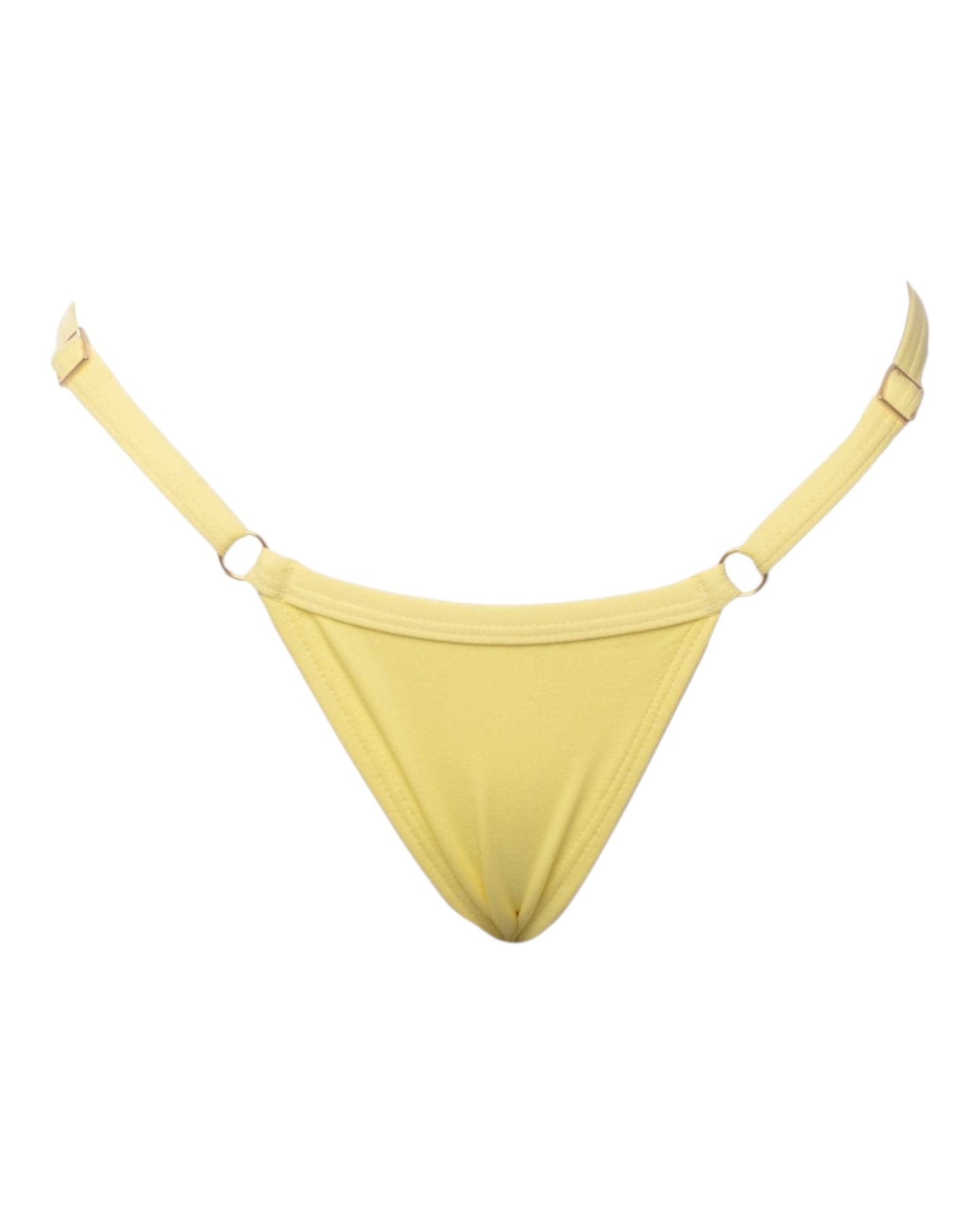 PASTEL YELLOW MINI REG THONG