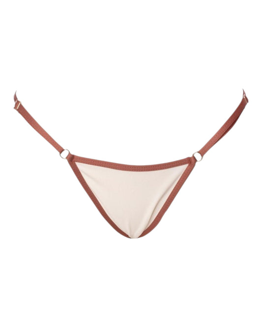 MINI THONG REG OFF WHITE CAPPUCCINO