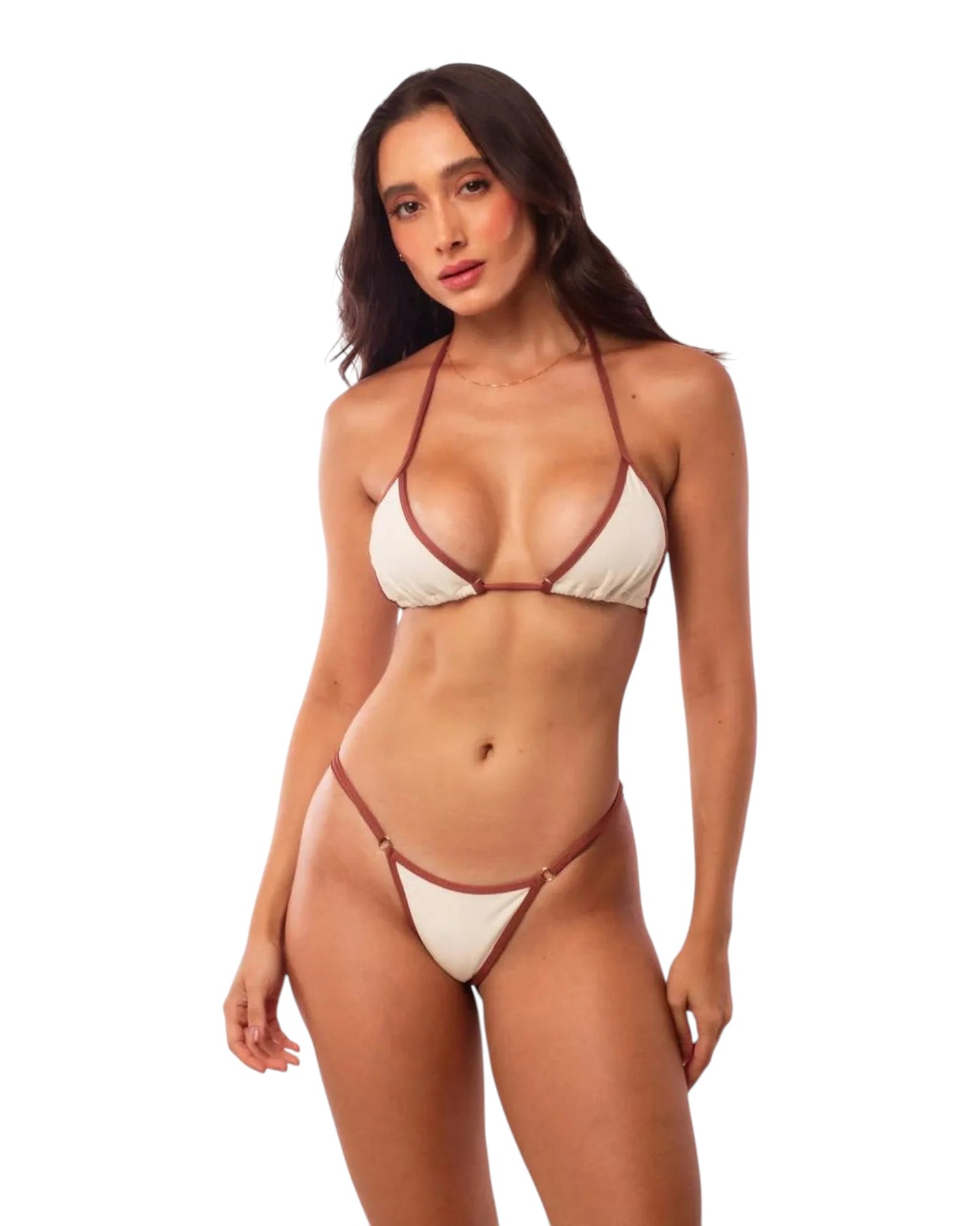 TANGA MINI REG OFF WHITE CAPUCCINO