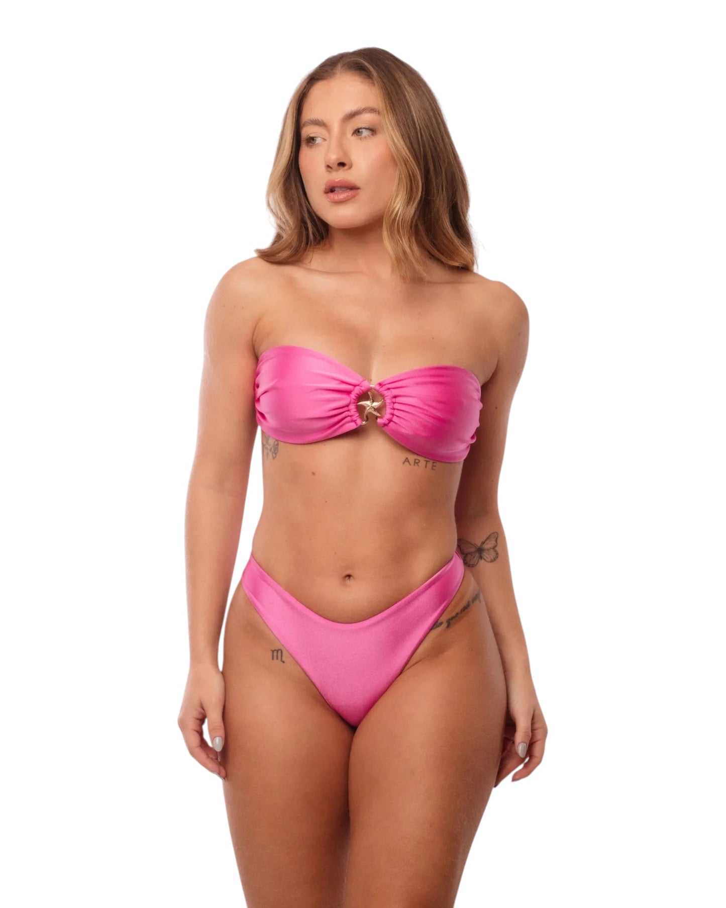 DELUXE BUBBLEGUM PINK HONOR TOP