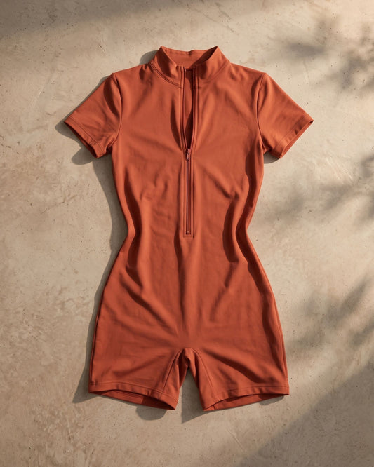 SHORT TERRACOTTA TOP