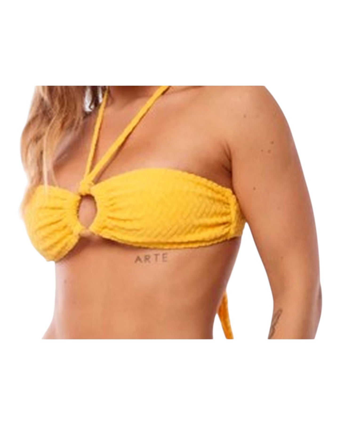 TOP P. DE HONOR TOALLA AMARILLO