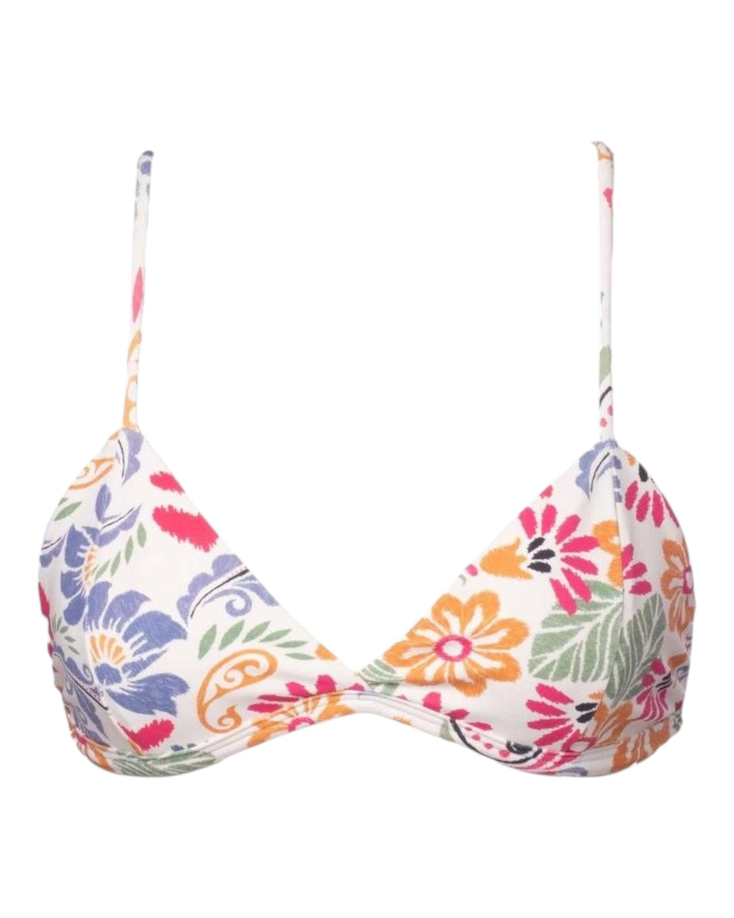 TOP FIJO ARABESCO FLORAL