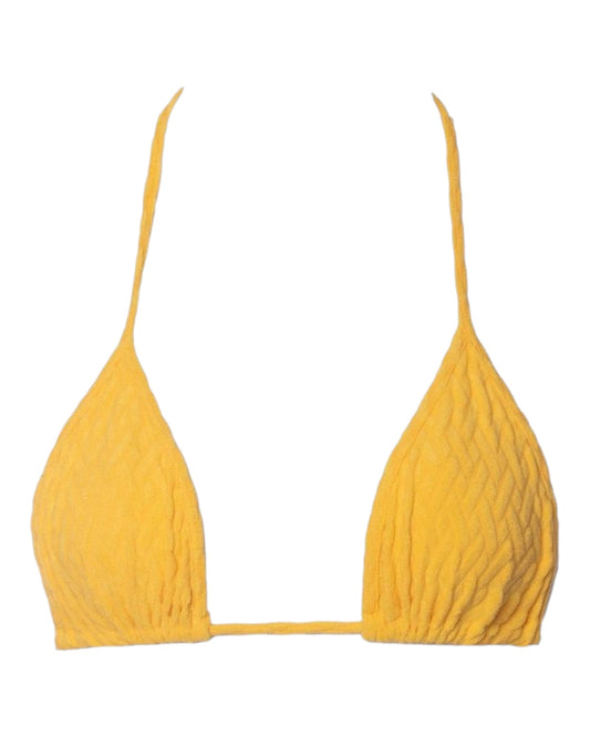 YELLOW TOWEL TOP